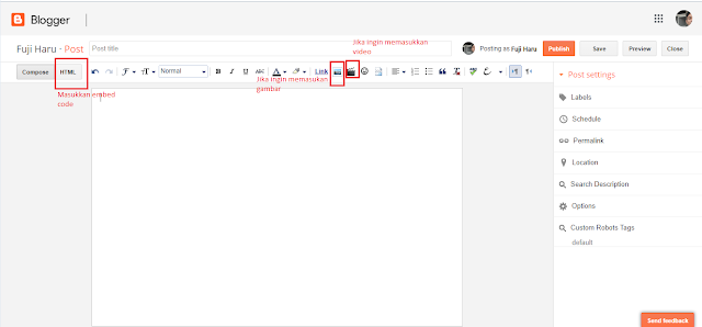 Bagaimana Cara Memasukkan Gambar atau Video dengan Cara Copy Embed Code