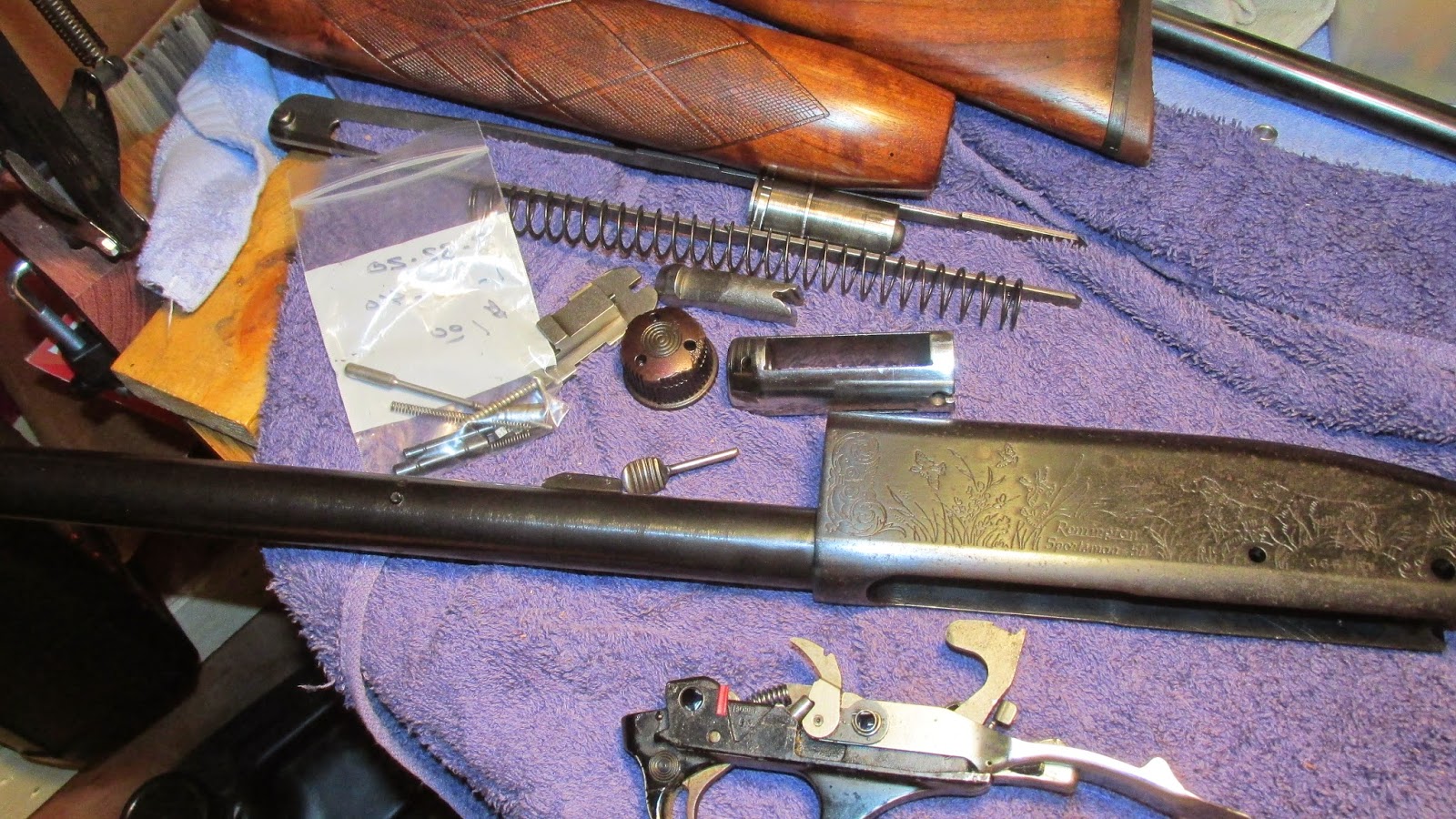 TINCANBANDIT's Gunsmithing: Another Shotgun Project: Remington Model 58