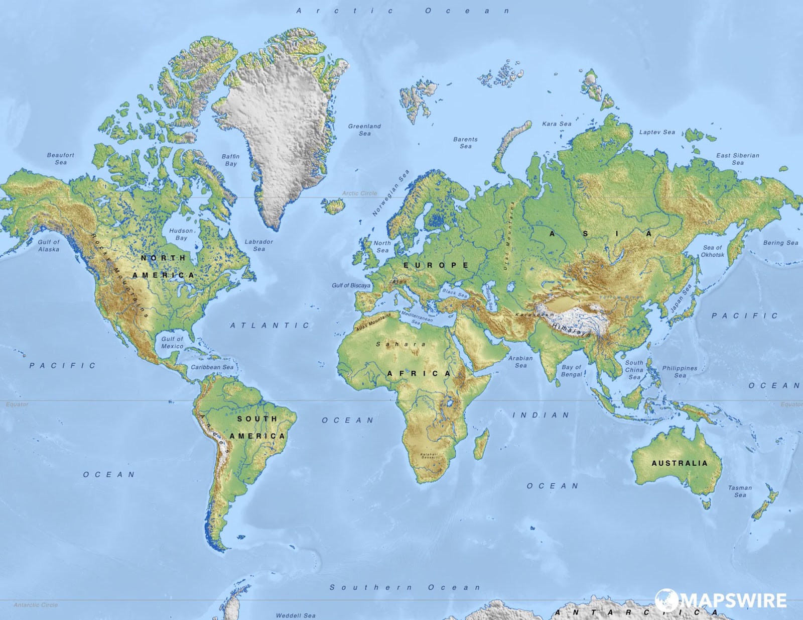 large printable world map pdf Physical Map Of World World Physical Map Printable large printable world map pdf
