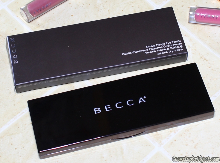  Here are the review and swatches of the Becca Ombre Rouge Eyeshadow Palette and eye makeup looks.
