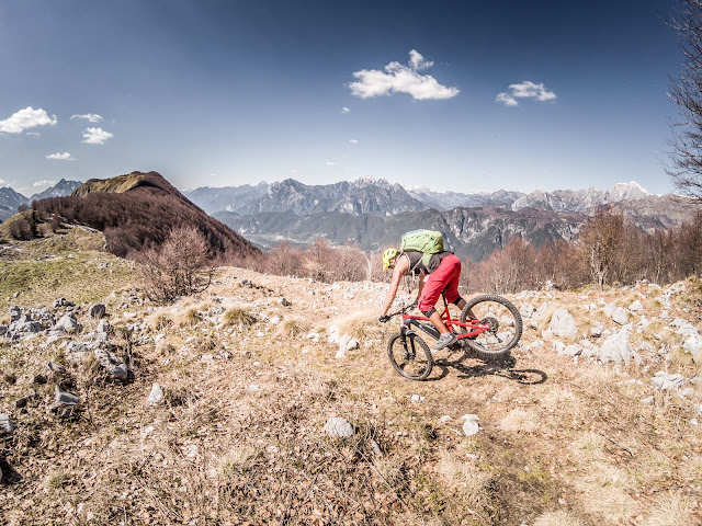 E-Bike: Monte Nische 1454 m.ü.A. Julischen / Karnischen Alpen MTB 