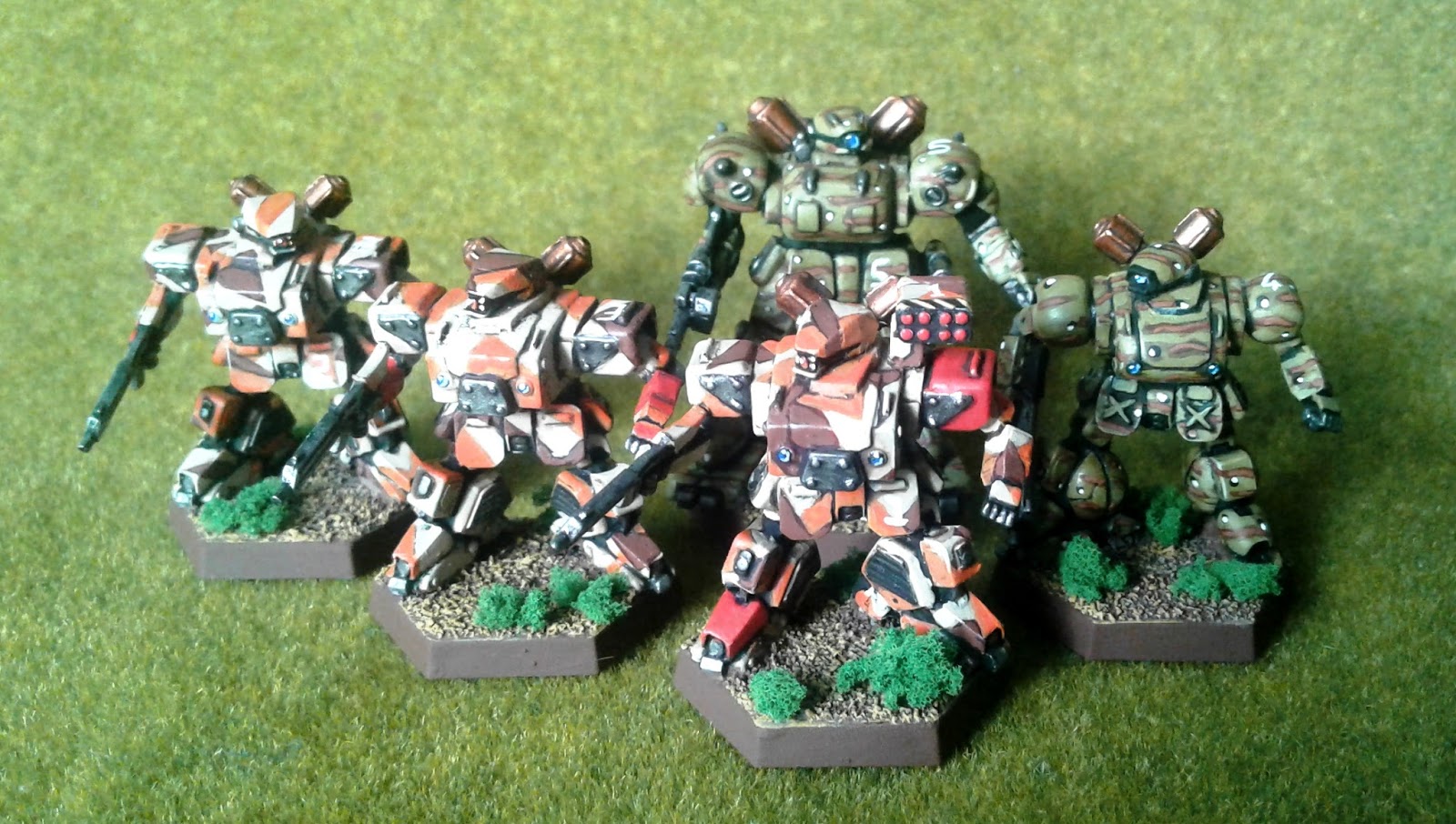 The Owl Bear's Lair Some Heavy Gear models for Battletec/Alcuni pezzi