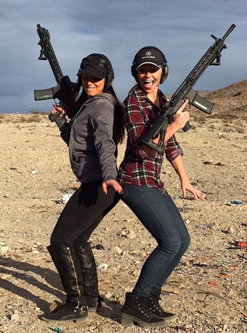 Rods and rifles 2 Guns Girls