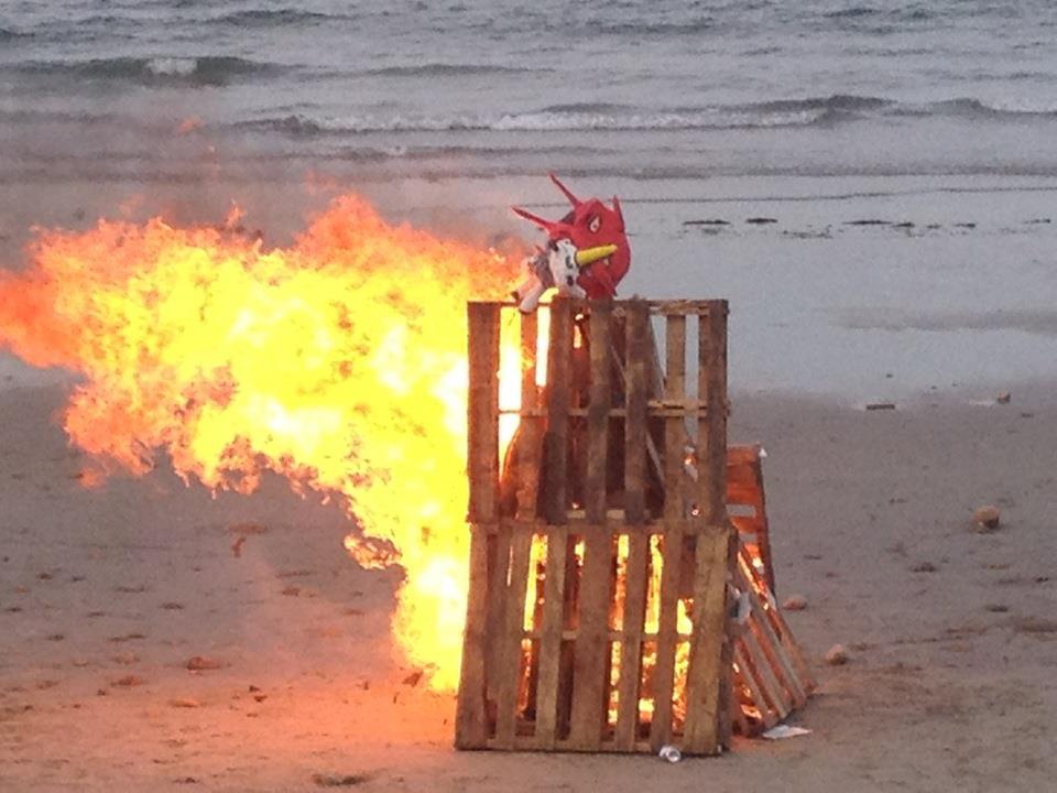 Cranberry County July 3rd Bonfires On Massachusetts Beaches