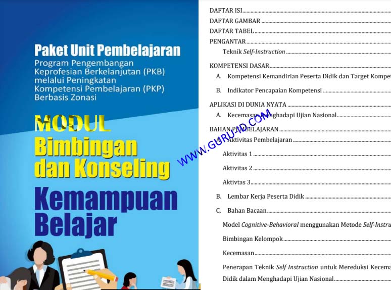 Unduh Modul PKP Bimbingan dan Konseling (BK) SMP 2019/2020 Modul Ajar