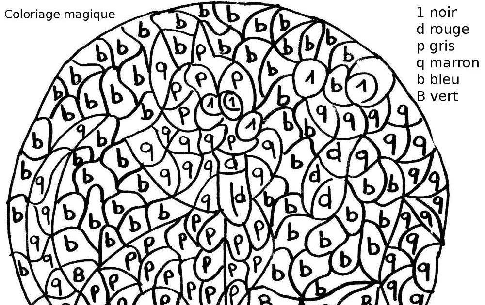 Coloriage Magique Confusion Bpdq  OHBQ.info
