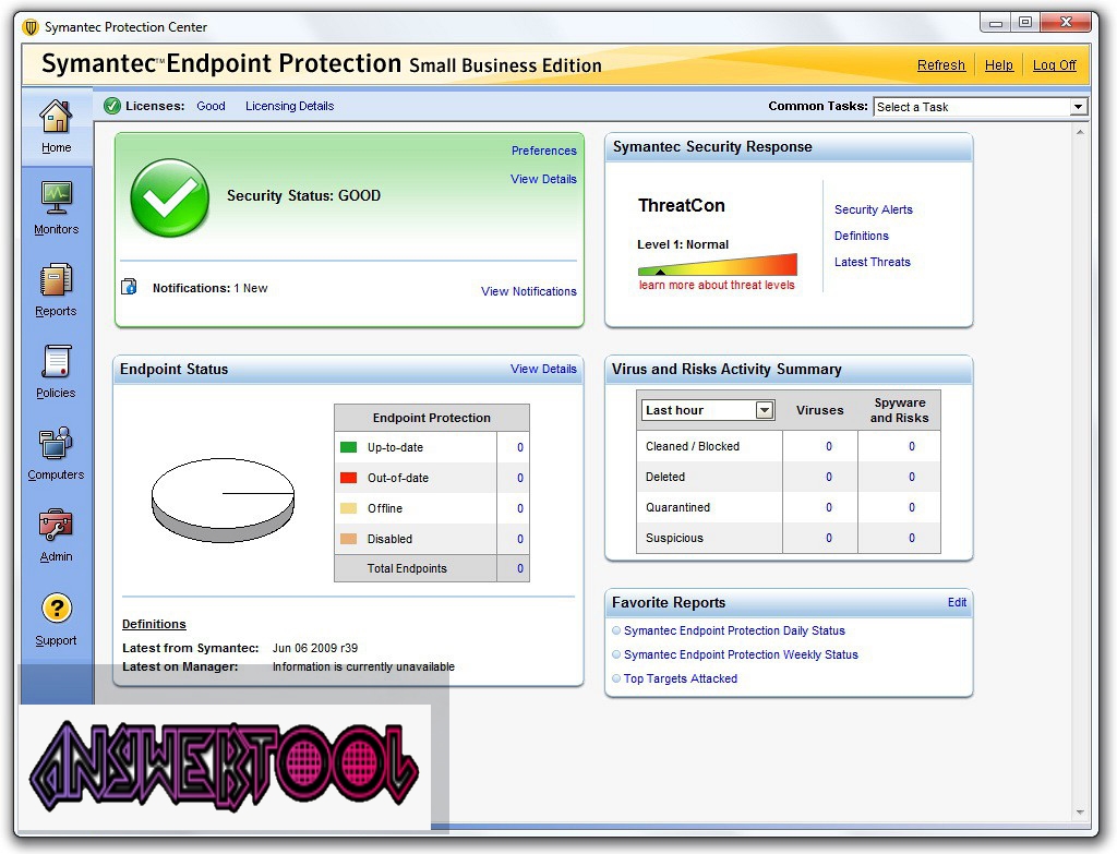 unexpected error symantec endpoint protection manager