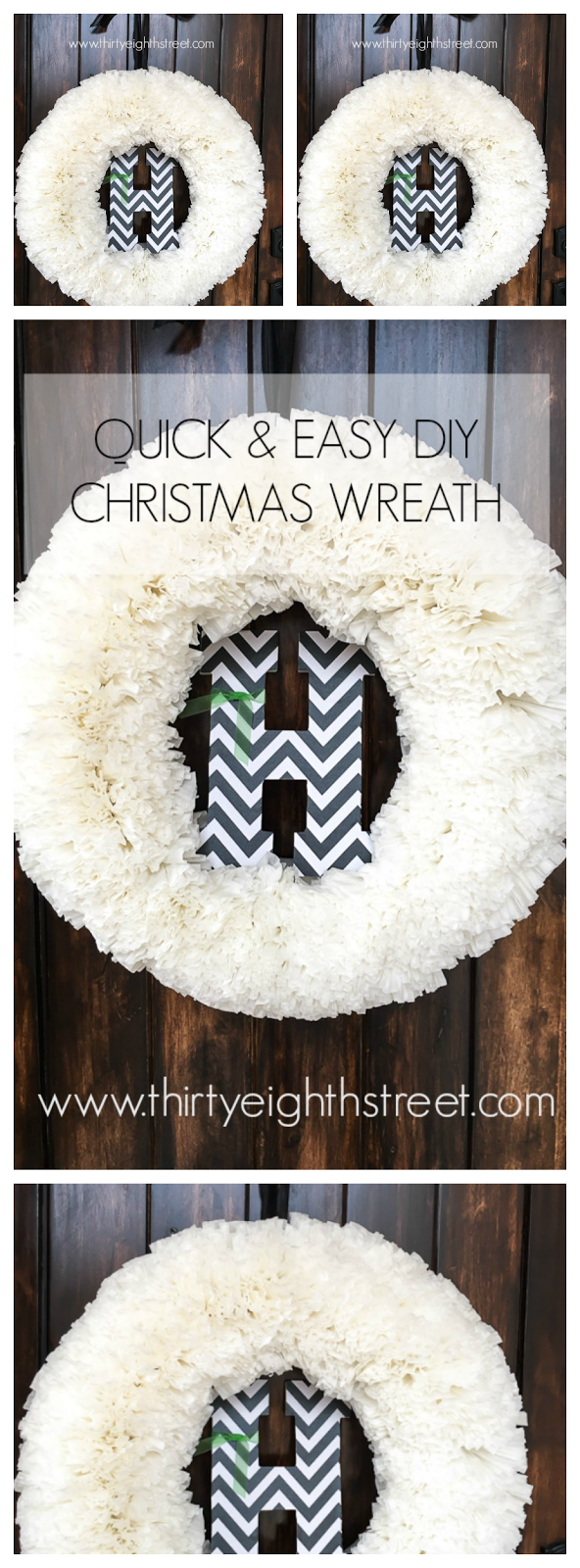 coffee filter wreath thirty eighth street