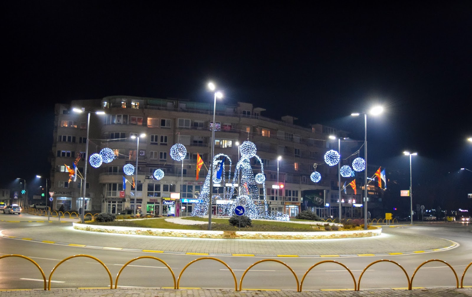 New Year decoration of the city