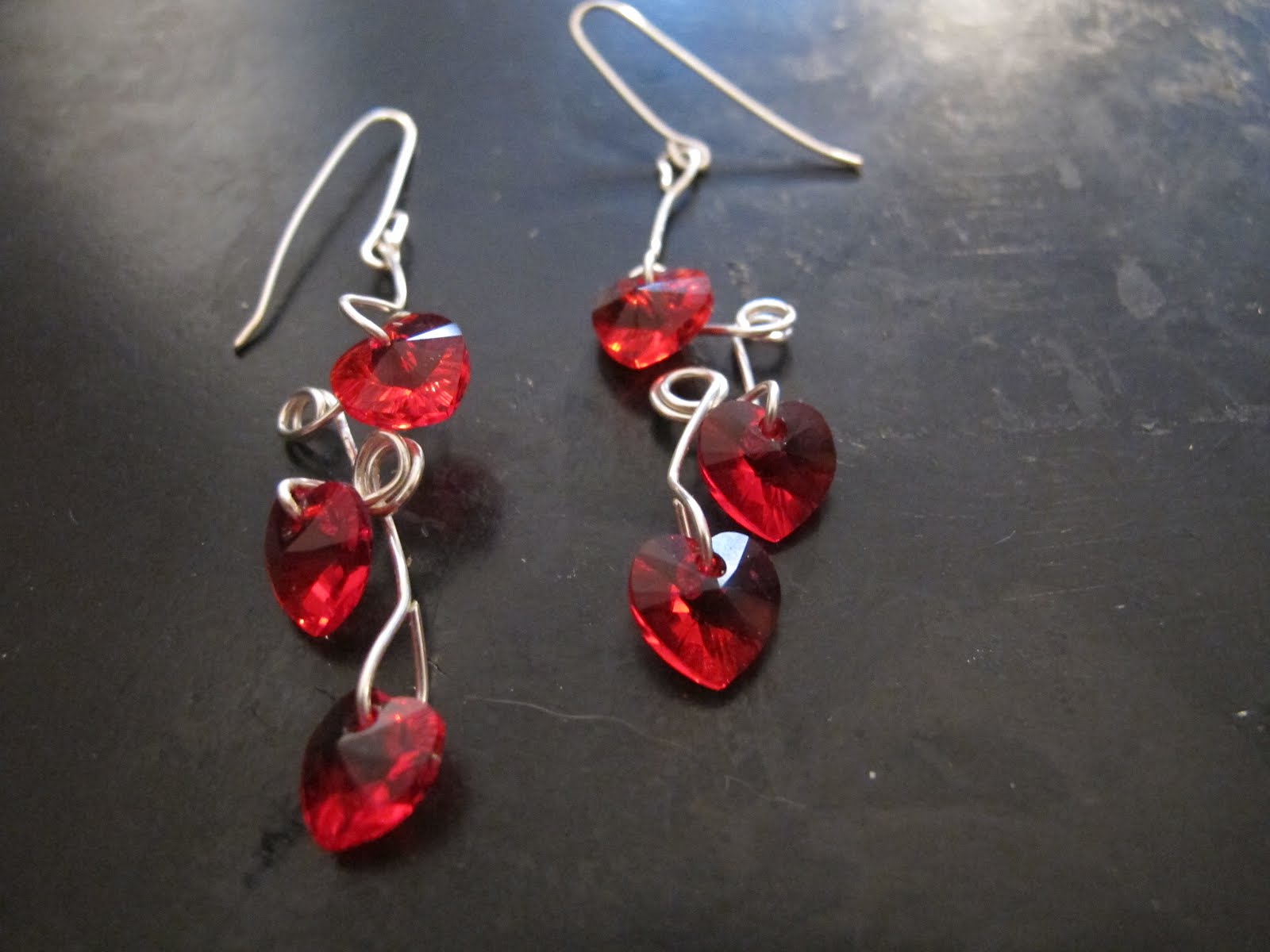 Naomi's Designs Handmade Wire Jewelry More Handmade Wire Wrapped Earrings