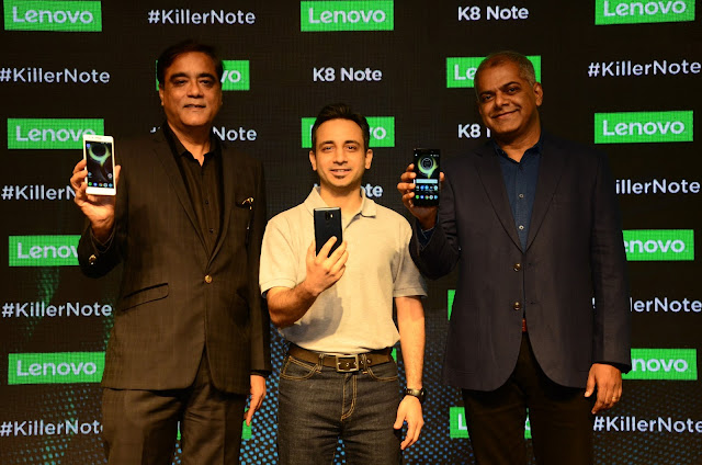 Lenovo Launches K8 Note “Killer Note” With Dual Cameras, Stock Android and 10 core processor Lenovo Launches K8 Note “Killer Note” With Dual Cameras, Stock Android and 10 core processor