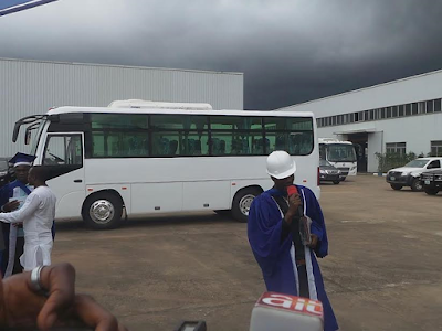 2 Photos: Fr. Mbaka attends the graduation ceremony of ex-Niger Delta miltants in Enugu State