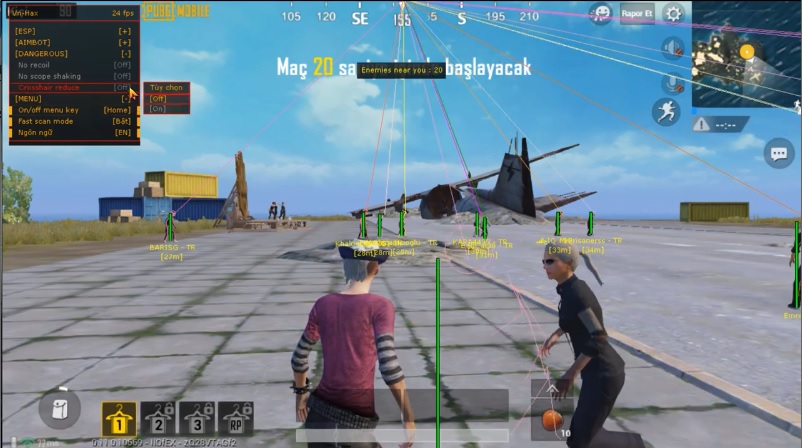 pubg tencent emulator hile 2019 mart
