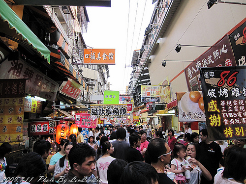 台中逢甲夜市商圈|大腸包小腸