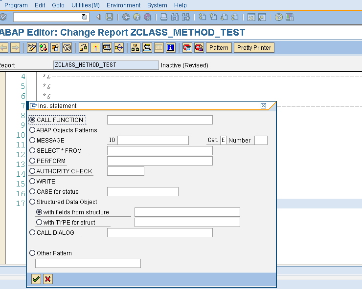 SAP TECH Global Class creation and visibility of the class component