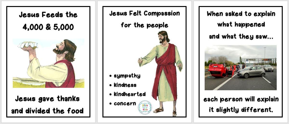 Bible Fun For Kids: Jesus Feeds the 4,000 and the 5,000