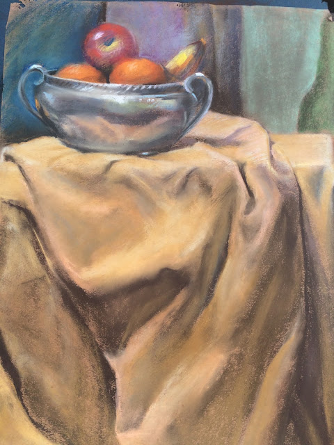 Pastel Still Life by Francis Quirk Francis J. Quirk Pastel Still Life, Quirk Painter. Quirk Artist
