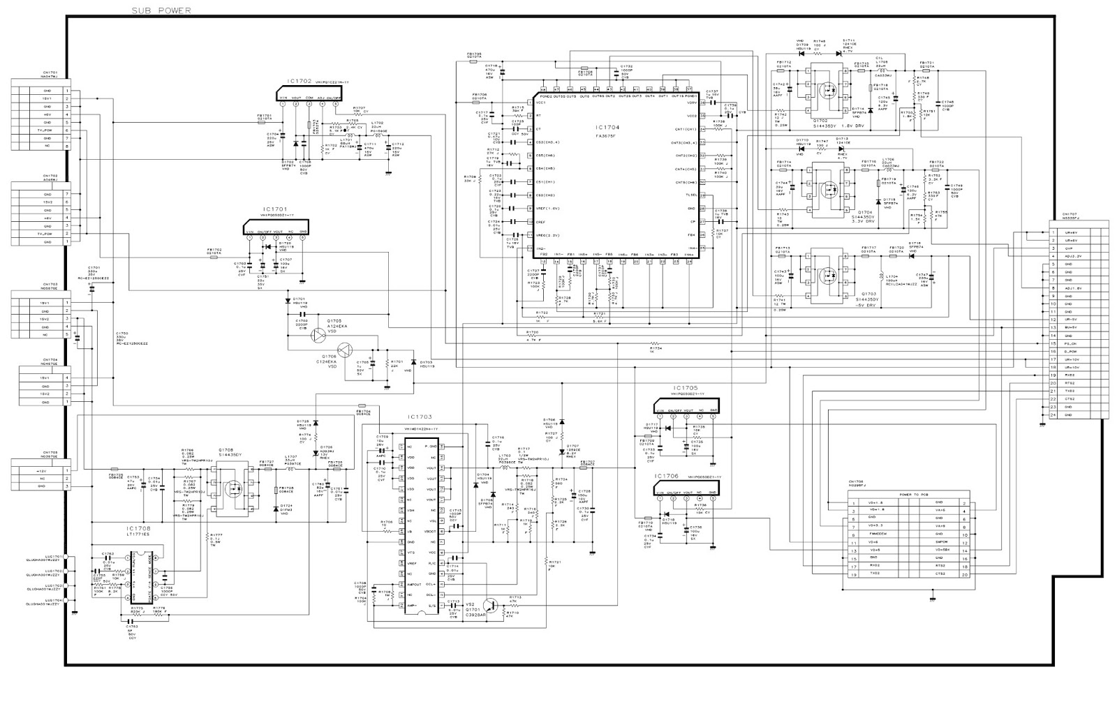 Color wide lcd digital monitor tv схема подключения