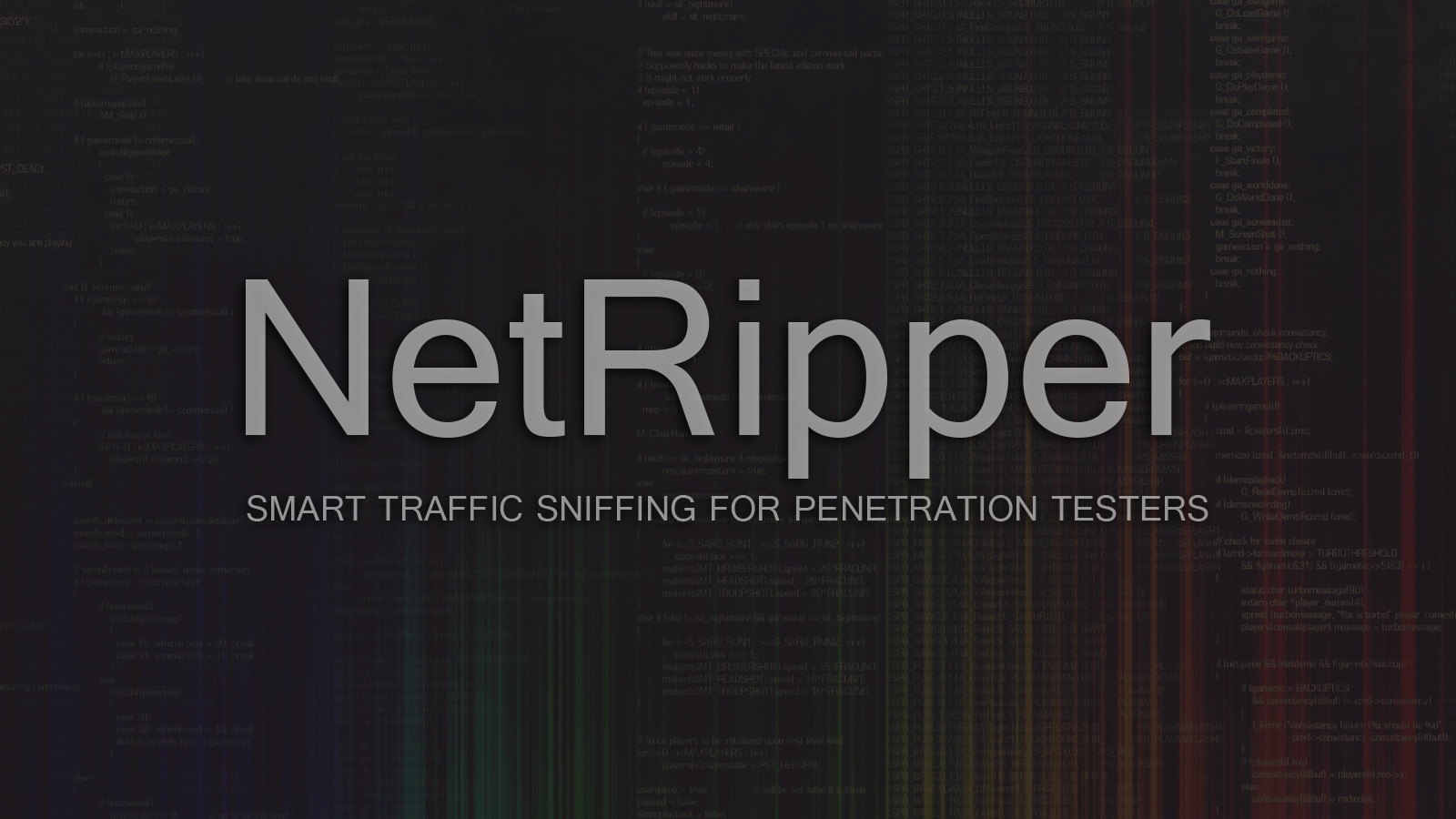 NetRipper - Smart Traffic Sniffing for Penetration Testers