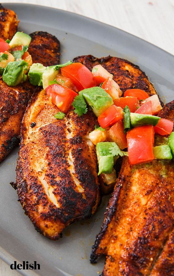 Blackened Tilapia The Easy Dinner Recipes