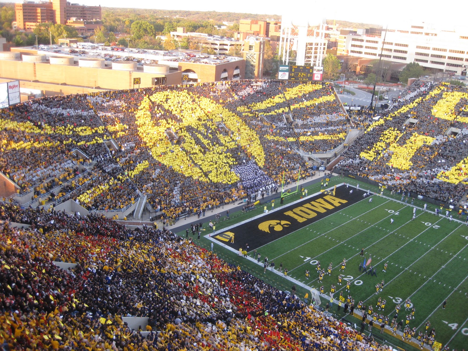 Engy's Saturday Night Football at Kinnick Stadium