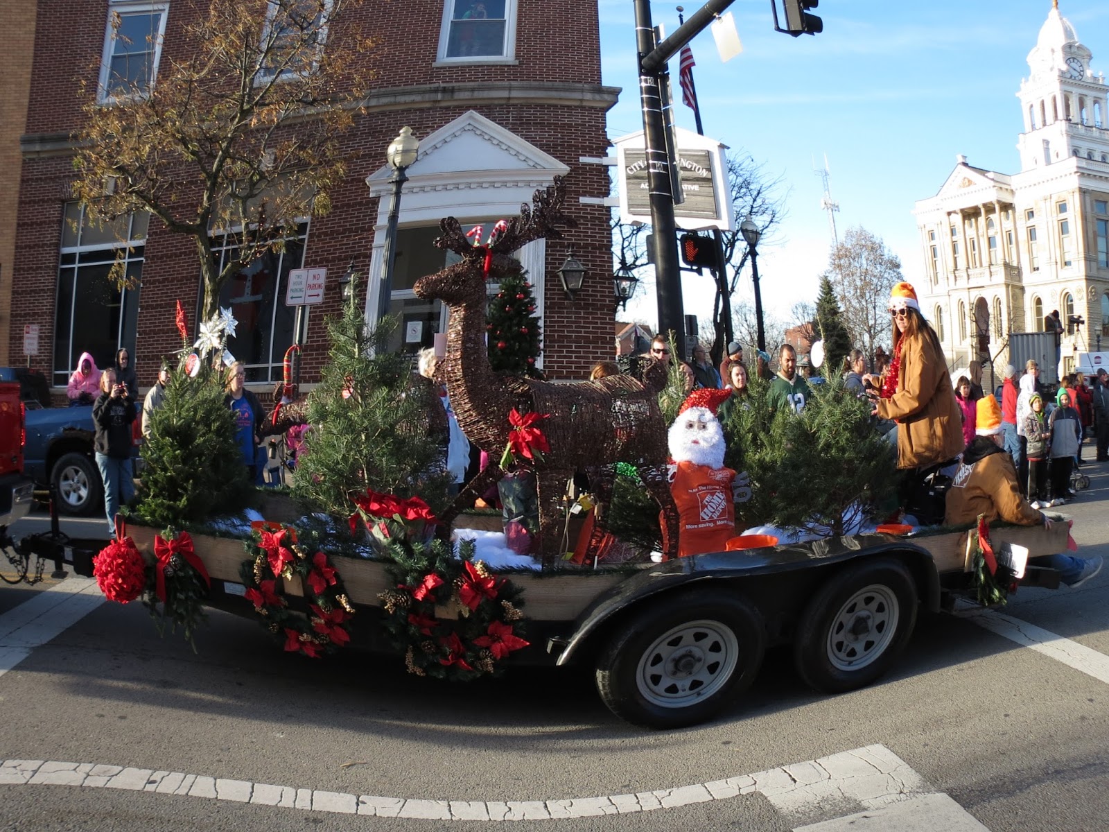 The South Central Bulldog Washington Court House Christmas Parade