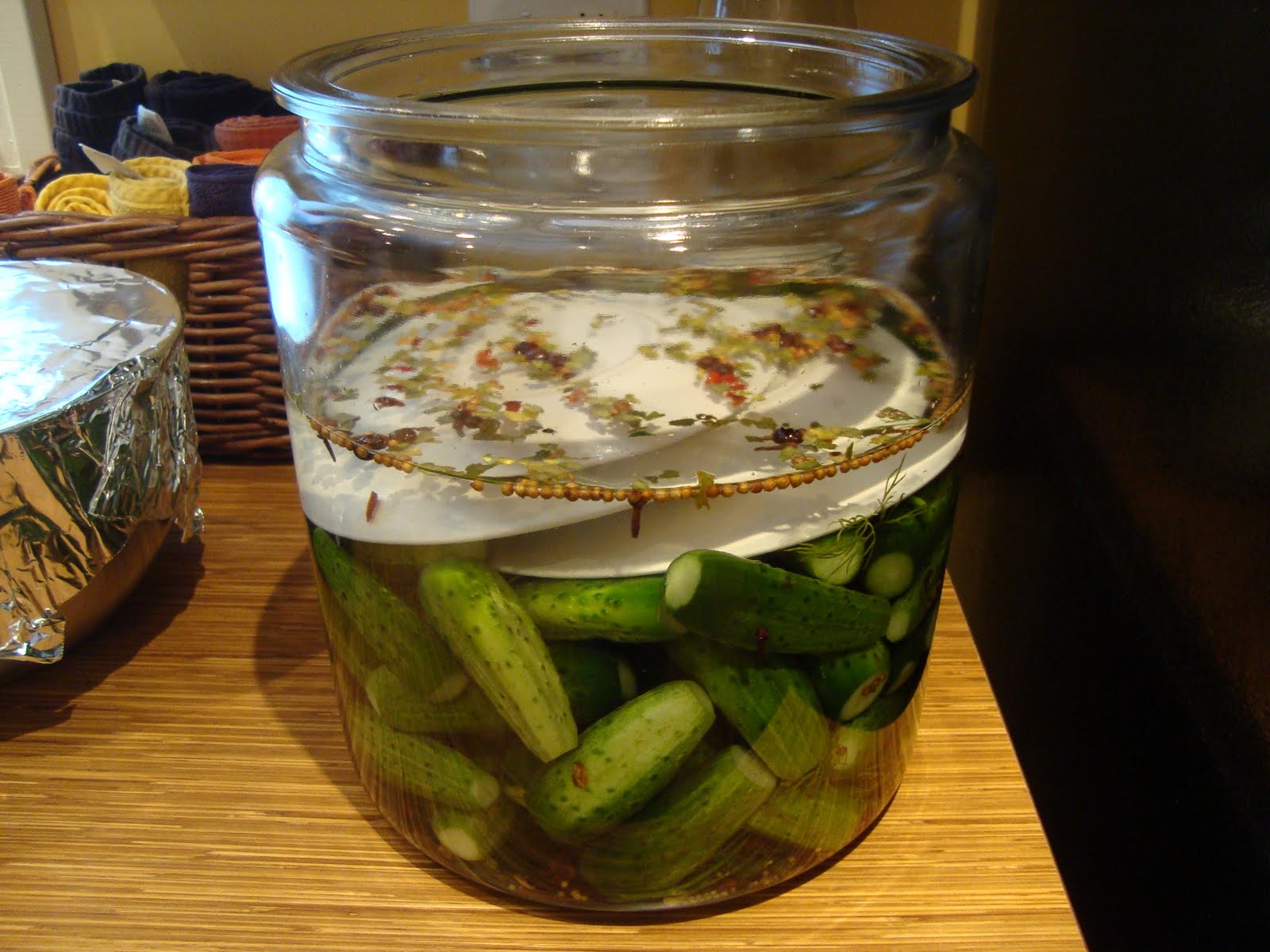 Headspace In a (Fermented) Pickle