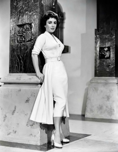 Elizabeth Taylor in Publicity Still for 1954's "Elephant Walk" Elizabeth Taylor in Publicity Still for 1954's "Elephant Walk"
