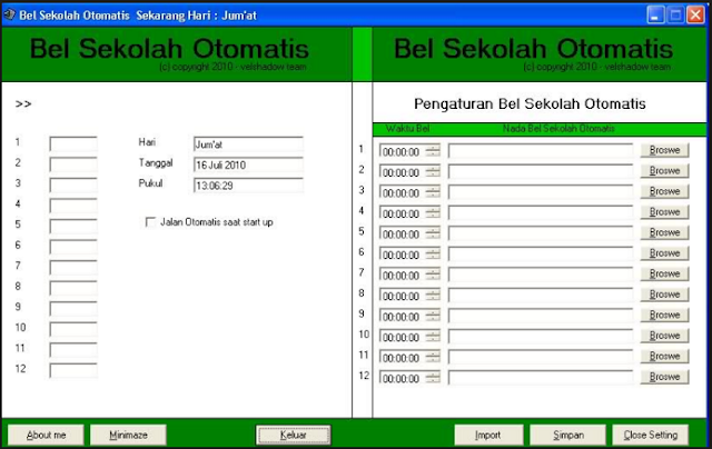 Download Aplikasi Bel Sekolah Otomatis