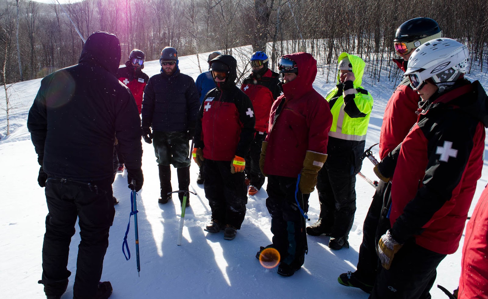 Franklin Search & Rescue Photos of Ice Axe and Crampon Training 1272013