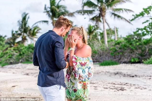 Football star, Harry Kane proposes to childhood girlfriend Katie Goodland in Bahamas