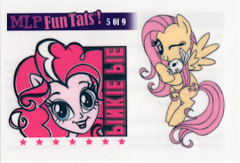 My Little Pony Tattoo Card 5 Equestrian Friends Trading Card