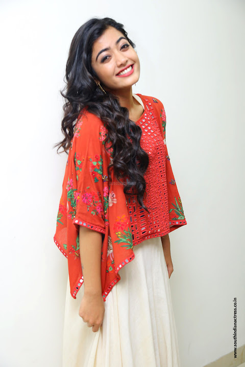 Rashmika Mandanna at Chalo teaser launch