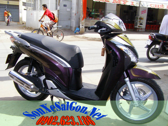 Sơn đổi màu góc nhìn cho xe máy Sơn đổi màu góc nhìn cho xe máy