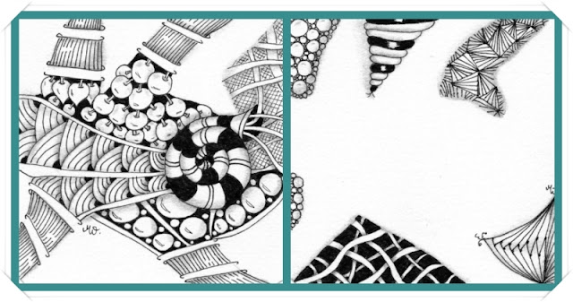 LonettA_Tangle-Mosaic-Project #11_2018_Single Tiles_flow
