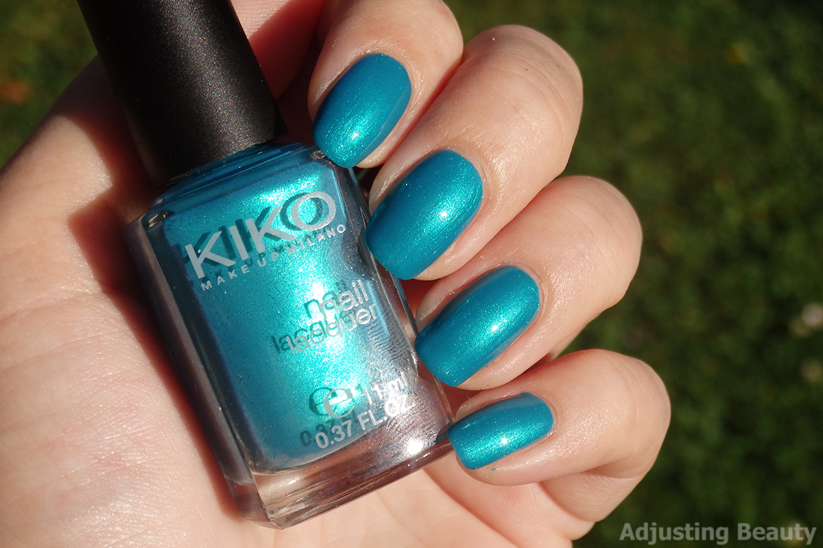 10. Kiko Milano Nail Lacquer in "Turquoise Blue" - wide 10