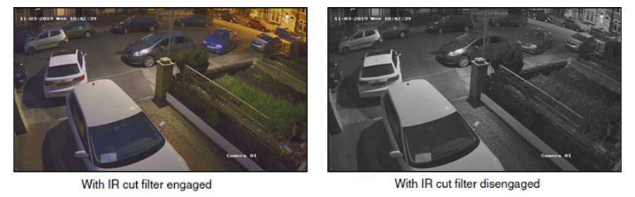 How to fix black and white images in CCTV security cameras