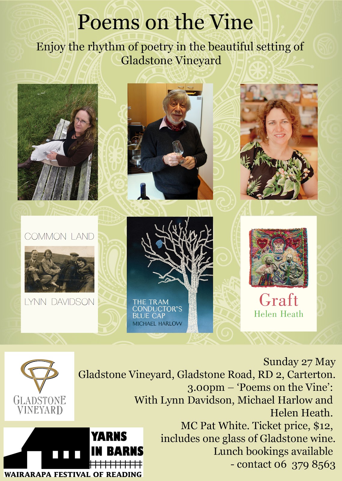 Beattie's Book Blog unofficial homepage of the New Zealand book community Poems on the Vine