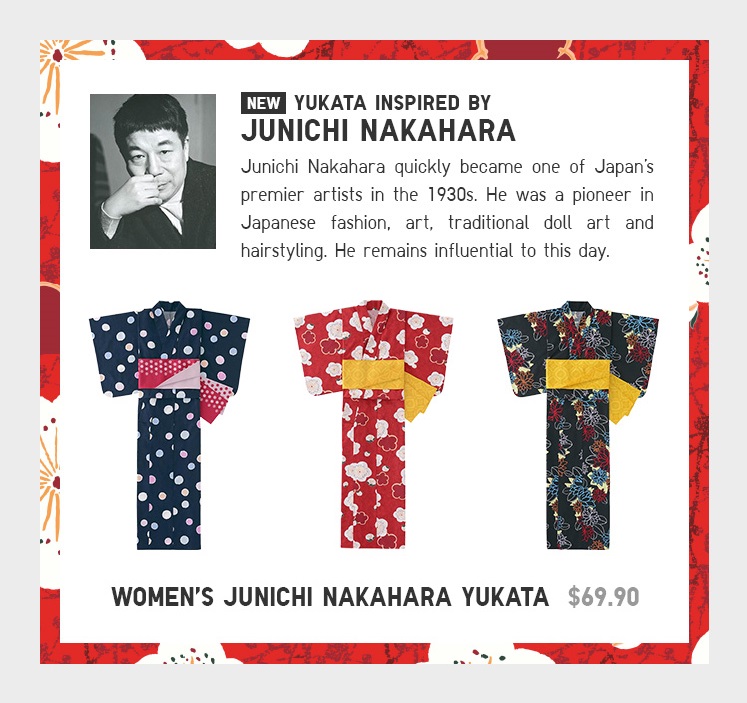 TRADITIONAL, MODERN STYLE YUKATA NOW AVAILABLE AT UNIQLO - For Urban ...