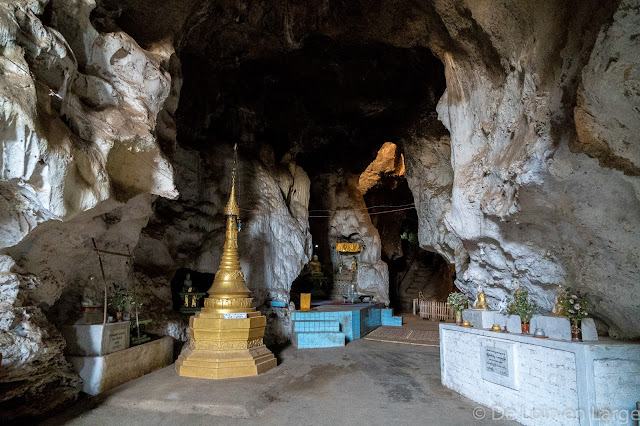 Htut Eain Cave - Région lac Inle - Myanmar Birmanie