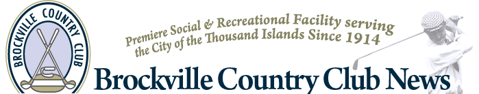 Brockville Country Club News
