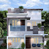 Simple modern double storied home 1220 sq-ft