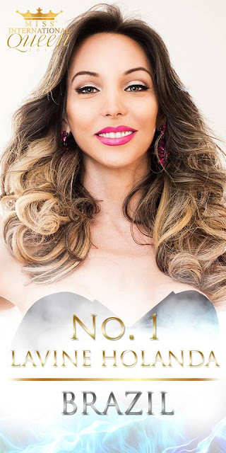 CLUSTEREUM: 2016 Miss International Queen 1 Brazil: Lavine Holanda