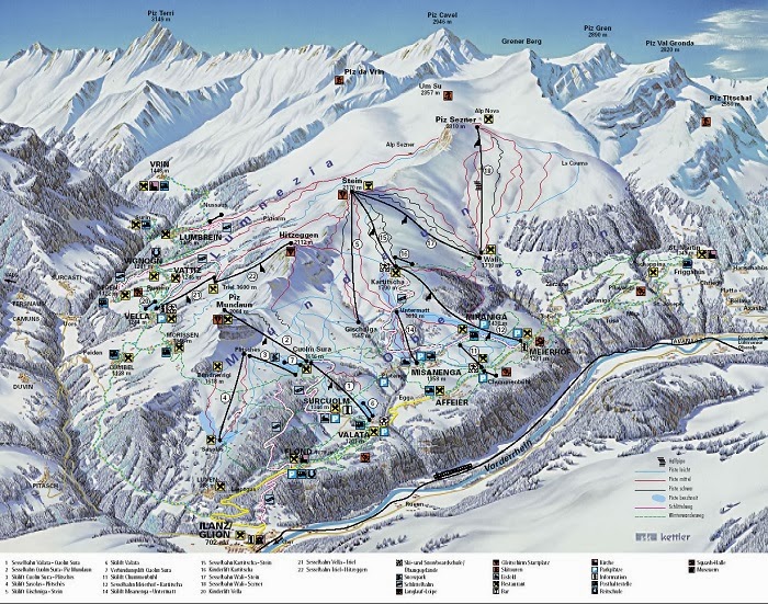 Obersaxen Mundaun - The Top Ski Resorts in Switzerland
