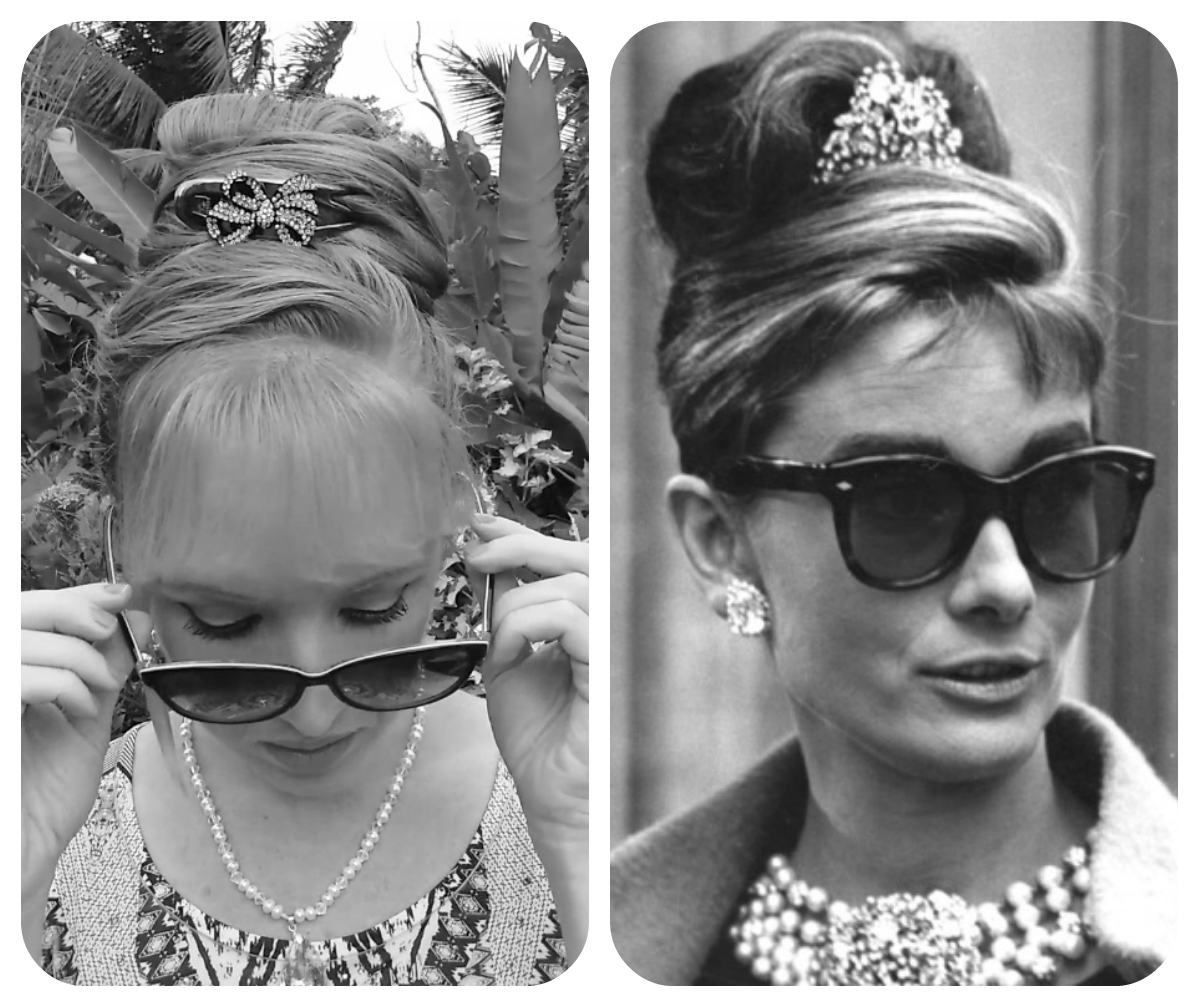 Braids & Hairstyles for Super Long Hair Audrey Hepburn's High Bun from