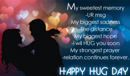 Happy Hug Day SMS 2016 Happy Hug Day SMS 2016