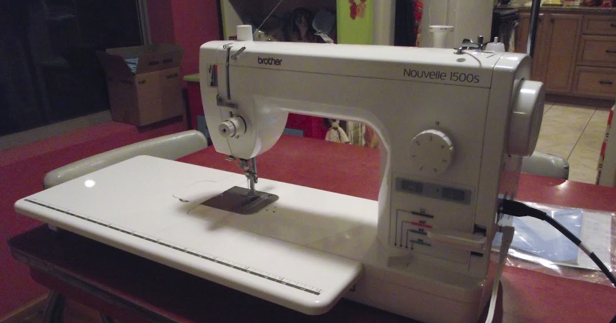 Sara vs. Sarah My new Brother PQ1500S Sewing Machine