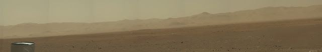 Fotos do Curiosity mostram paredões da Cratera Gale, em Marte
