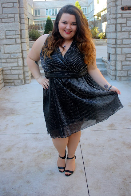 addition elle, Chicago, christmas dress, Natalie Craig, natalie in the city, new years eve dress 2015, OOTD, plu size fashion blogger, psfashion, what to wear for the holidays, nadia aboulhosn, ashley graham, believe in fashion democracy, holiday dresses plus size, fashion blogger