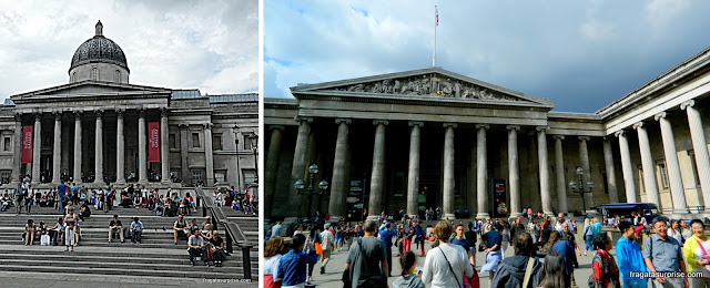 National Gallery e Museu Britânico - Londres